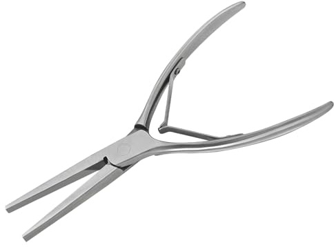 DECOMELODY Pinze in Acciaio Inox per Modellare le Unghie Strumento per Nail Art e Manicure Leggero ed Ergonomico per Uso Salone e Domestico