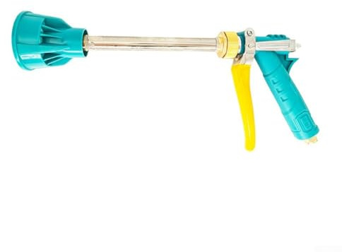 Besttoolifes Irrigatore agricolo in rame ad alta pressione per irrigazione da giardino, spruzzatore girevole regolabile con atomizzazione fine per prati, aiuole e (30 cm)