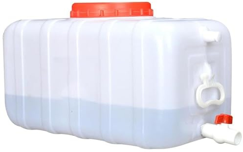 Water Tank Thick Plastic Comfortable Carrying Food Grade STO Container Rain Barrels Car Camping