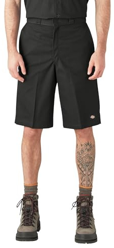 Dickies Multi Pocket Workshort Hombre Pantalones Cortos Negro 38 65% poliéster, 35% algodón Ancho