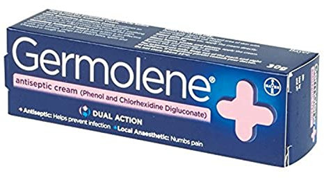 GERMOLENE Antiseptic Cream with Local Anaesthetic 30g