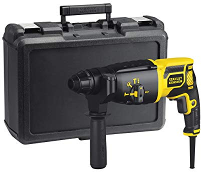 Stanley FME500K-QS Bohrhammer Elektrische zu Draht 750 W SDS-Plus, Schwarz; Gelb.