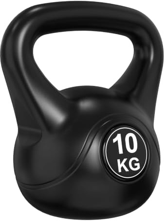 Tunturi Kugelhantel, Kettlebell, PVC mit Sand gefüllt, 2 kg