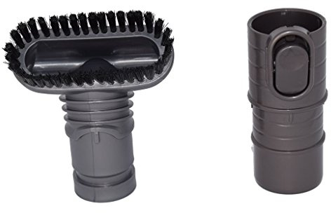 Yourspares Stubborn Dirt Dusting Brush Tool Kit Compatible with Dyson DC30 DC31 DC32 DC33 DC34 Vacuum Cleaner Attachment with Adaptor Replacement