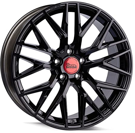 MAM Felgen 8Jx18 5/112 ET30 72,6 BLACK PAINTED, MAMRS4