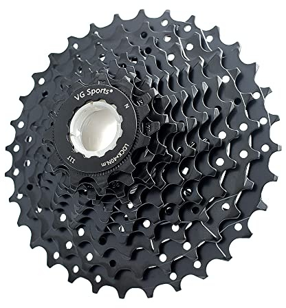 VG SPORTS 11 Speed Cassette 11-28T/11-32T/11-34T/11-36T/11-40T/11-42T/11-46T/11-50T Bicycle Cassette Fit for Mountain Bike/Road Bike Cassette Compatible with Shimano Sram