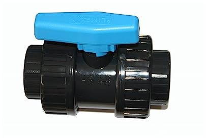 jardiboutique - Vanne ø 50 mm a boisseau a coller PVC