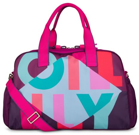 Oilily Graphic Baby Bag Cloud Blue