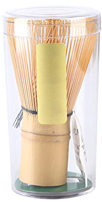 Matcha Whisk Natural Matcha Bamboo Whisk Traditional Tea Powder Whisk for Stirring and Preparing Matcha