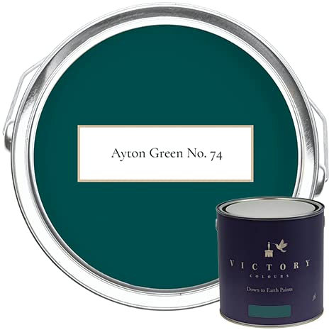 Victory Colours Ayton Green | Dark Green Paint - 5 Litres - Matt Emulsion