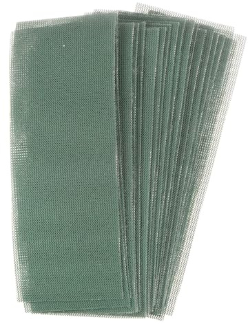sourcing map 20 hojas de lija de malla de grano 240 de 2-3/4 x 8 pulgadas, papel de lija húmedo o seco, almohadillas abrasivas sin polvo para pulido y molienda de metal de madera, paneles de yeso de