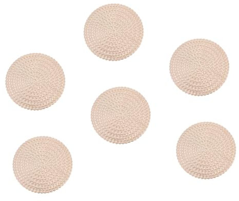 ORFOFE 6stücke Kreative Matte Mit Hohlem Design Für Tische Hitzebeständige Platzsets Im Vintage-weizen-Look Als Untersetzer Und Tischdeko Für Jeden Anlass