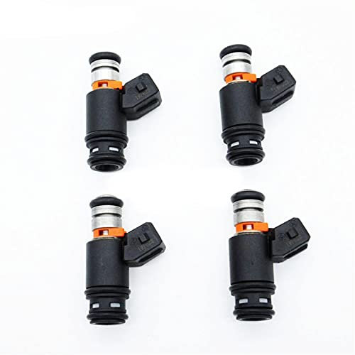 DEMULAX 4 stücke Kraftstoff Injektoren, for VW, for Golf, for Jetta, 99-02 Eurovan 97 99-00 2,8 L IWP022 IWP-022 Einspritzdüse für Autos