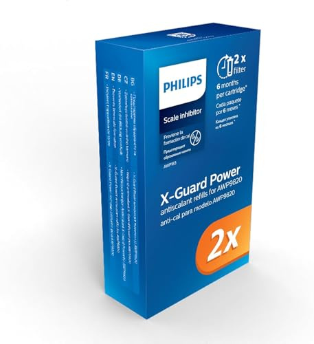 Philips Water, Kalkschutz-Ersatzfilterpatrone AWP183/10, 3-stufige Filterung, 27.000 l Filterkapazität