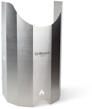 Grillrost.com Das Original Massive Gasflaschenabdeckung aus Edelstahl – Stabil, sicher und passend für Weber Spirit 200 & 300er Serie