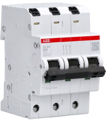 ABB SX203-B10 Sicherungsautomat FlexLine B-Charakteristik 6kA 10A 3P B-Charakteristik 2CDS253003R0105