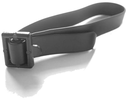 GardenersDream Buckle Tree Ties - Soft Rubber Tree Ties Heavy Duty Providing Adjustable Support for Trees and Climbing Plants - Easy to Use Plant Supports for Outdoor Plants (38 x 2.5cm, Pack of 10)