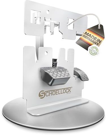 SCHOELLOCK® Pedalsperre für Ducato, Jumper, Boxer, Pössl, Adria, Malibu, Hymer, Bürstner Bj. 2016 - Bj. 2022, Automatik- Camper & Wohnmobil - Pedalschloss, Wegfahrsperre & Diebstahlschutz