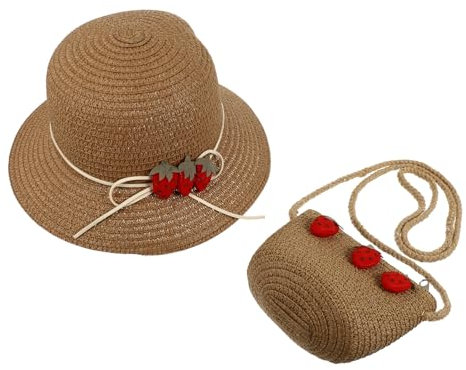 VANZACK Sombrero De para Mujeres Gorra De Verano Sombrero De Playa Solar Niñas Bolsa De Hombro De Superior Transpirable