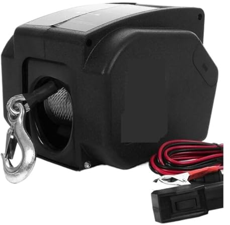 SMTYXS Cabrestante Eléctrico Inalámbrico For Uso Marino Rendimiento Potente(3500lbs)