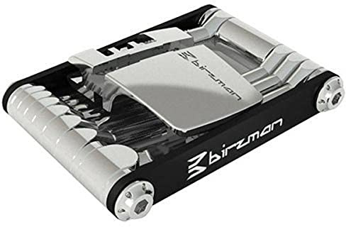 Birzman Feexman E-Version 15 Multi-Tool – Compact & Lightweight 15-in-1 Bike Tool, Durable & Easy to Use for Cycling Repairs, Black