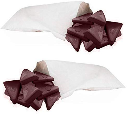 2 x Cera caliente 1kg Chocolate | Cera baja fusión para depilación 1000gr | para pieles sensibles