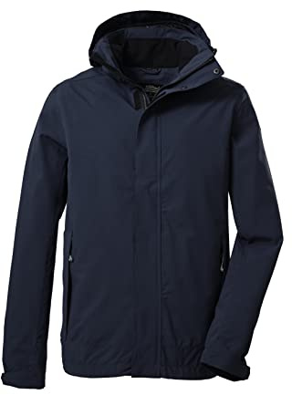 killtec Herren Funktionsjacke/Outdoorjacke mit abzippbarer Kapuze KOS 87 MN JCKT_XENIOS, dunkelnavy, XL, 39147-000