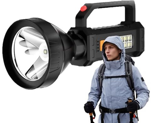 Torche Solaire Rechargeable Haute Luminosité