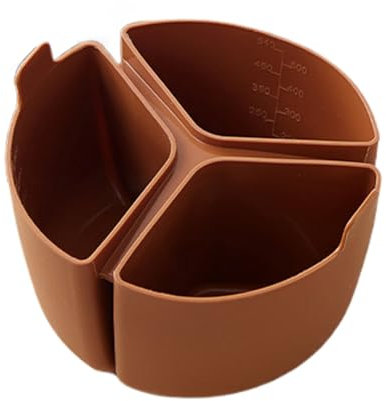 Ylnailky Slow Cooker Liner,Reusable Silicone Slow Pan Insert - Heat-Resistant Foldable Pot Divider, Cooking Accessories Kitchen Gadgets for Camping Meals Soup Storage
