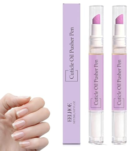 3 en 1 lápiz de cuidado de uñas con punta de cerámica, 2 unidades Nail Care Pen hongos en las cutículas, juego de lápiz de aceite, hidratante y aclarador, aceite para uñas Cuticle Oil Pen aceite