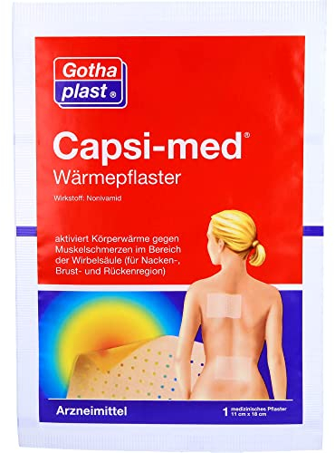 CAPSI-MED Wärmepflaster 11x18 cm 1 St