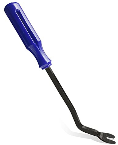 1 Stück Befestigungs-Entferner für Autoverkleidungen, Tür-, Fensterwerkzeug, Clip-Zieger, Nieten-Entfernungswerkzeug für Zierleisten, Kunststoff- und Metallclips, Autotürverkleidungen (blau)