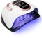 FAOKZE Nageltrockner Lampe,UV LED Lampe für Nägel 180W,UV lampe für shellac nägel,Digital Anzeigebildschirm,66 LED Lampe für Nägel,10/30/60/99s Timer,Geeignet für alle Gel Nagellack. (X10-Rose Gold)