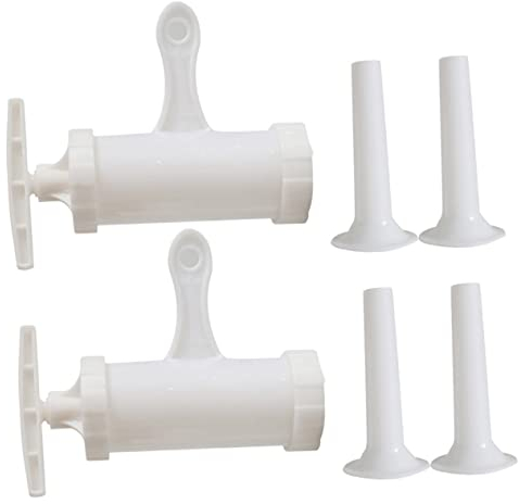 Cabilock 1set Household Manual Sausage Stuffer Tool Vertical DIY Sausage Making Kit Filling Funnels Easy to Clean Space-Saving Design for Types