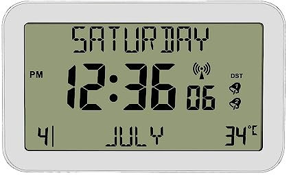 Coopers of Stortford Easy Read Full Disclosure Radio Controlled Clock