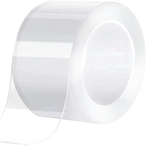 ZFISH Küche, Badezimmer, Dusche, wasserdichtes, schimmelresistentes Klebeband, Waschbecken, Bad, Dichtungsband, selbstklebendes, wasserfestes Nano-Klebeband, Dicke 0,8 mm, 10 m, Breite 30 mm
