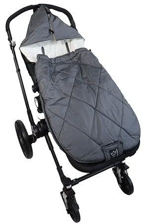 rainy sommer fußsack kinderwagen kaiser 6578724 (dark grey)