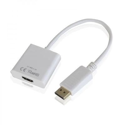 Watio Wave Adaptador - convertidor de displayport a hdmi, Permite conectar Dispositivos a Pantallas, Compacto y fácil de Usar, sin Fuentes de alimentación adicionales.* #*