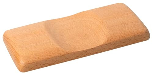 Handgelenkstütze | Ergonomische Holz-Handballenstütze, Spiel-Holz