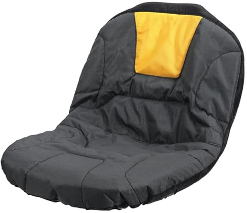 BESTonZON Funda Asiento Cortacésped De Oxford Resistente Al Agua Cubre Asiento Tractor con Elástico Protector Duradero para Cortacésped y Tractor Sin Brazos Protección contra Lluvia y Sol