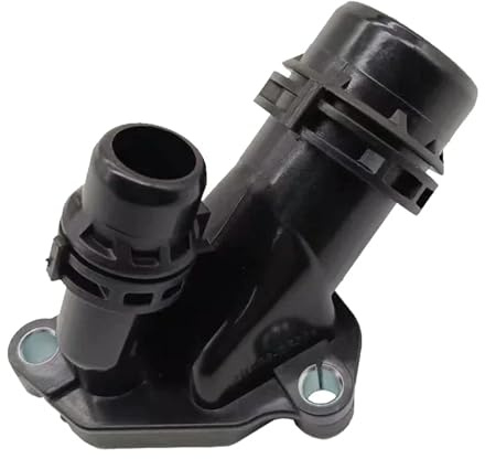JGUYC Flangia for termostato del liquido di raffreddamento del motore 'auto for connettore del di raffreddamento BB//M//W E81 E90 E60 F10 N47 N47s N57 N57S, OEM: 11117800048