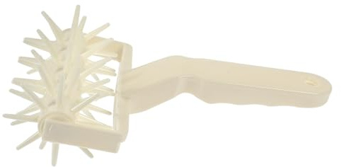 NUOBESTY Pizza Dough Docker Roller Spike Tool for Pizza Dough Pressing Baking Essential Kitchenware for Homemade