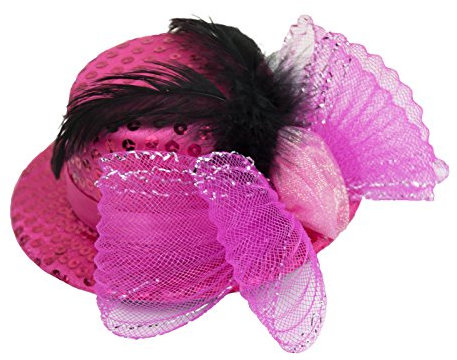 Minihut Paillette pink