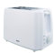 Igenix IG3011 2 Slice Toaster, Deep Slots and Adjustable Browning Control, Removable Crumb Tray for Easy Cleaning, Defrost and Reheat Function, 750 W, White