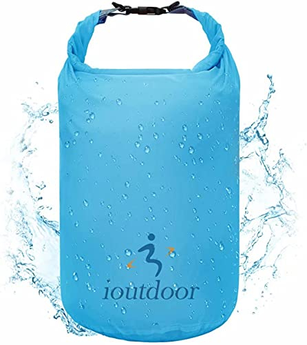 ioutdoor Dry Bag 2L/5L/10L/20L/40L/70L wasserdichte Tasche, Ultra-Light Trockensack Wasserdicht, Abriebfest, Reißfest, für Kajakfahren, Strand, Schwimmen, Camping, Wandern Reisen