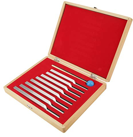 Stimmgabel-Set, Aluminium-Stimmgabel-Instrumente Tuning Vibration Therapy Tool Set