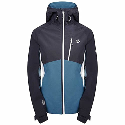 Dare 2b Veritas III Wasserdichte und atmungsaktive technische Stretch-Shell-Jacke mit Kapuze, Dragnfly/Ebo, M