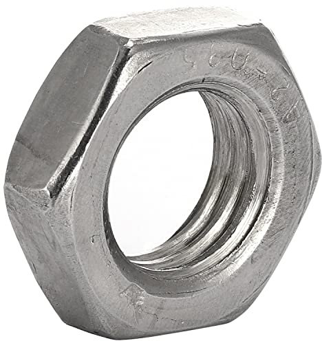 FASTON® Sechskantmuttern M16 niedrige Form aus rostfreiem Edelstahl A2 V2A (25 Stück) DIN 439 Muttern Flachmuttern Kontermutter Flachmuttern Mutter Halbmuttern Kontermuttern
