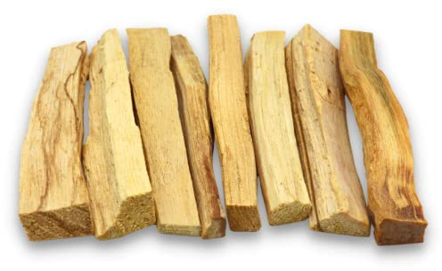 LAVISA Palo Santo, Selenit Stab, Handmade mit Lavendel, Heiliges Holz, Smudge Kit (50g Palo Santo)