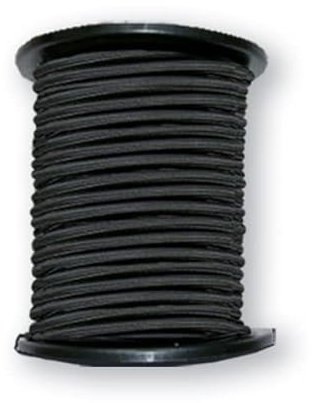 Corda di espansione, Ø 9 mm, nero, chiusura a corda, con o senza gancio Simplex (cavo di espansione Ø 9 mm, nero, 40 m)